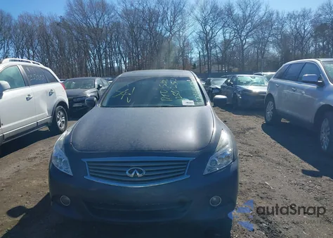 2010 Infiniti G37X из США, поврежденный, VIN JN1CV6AR4AM250918